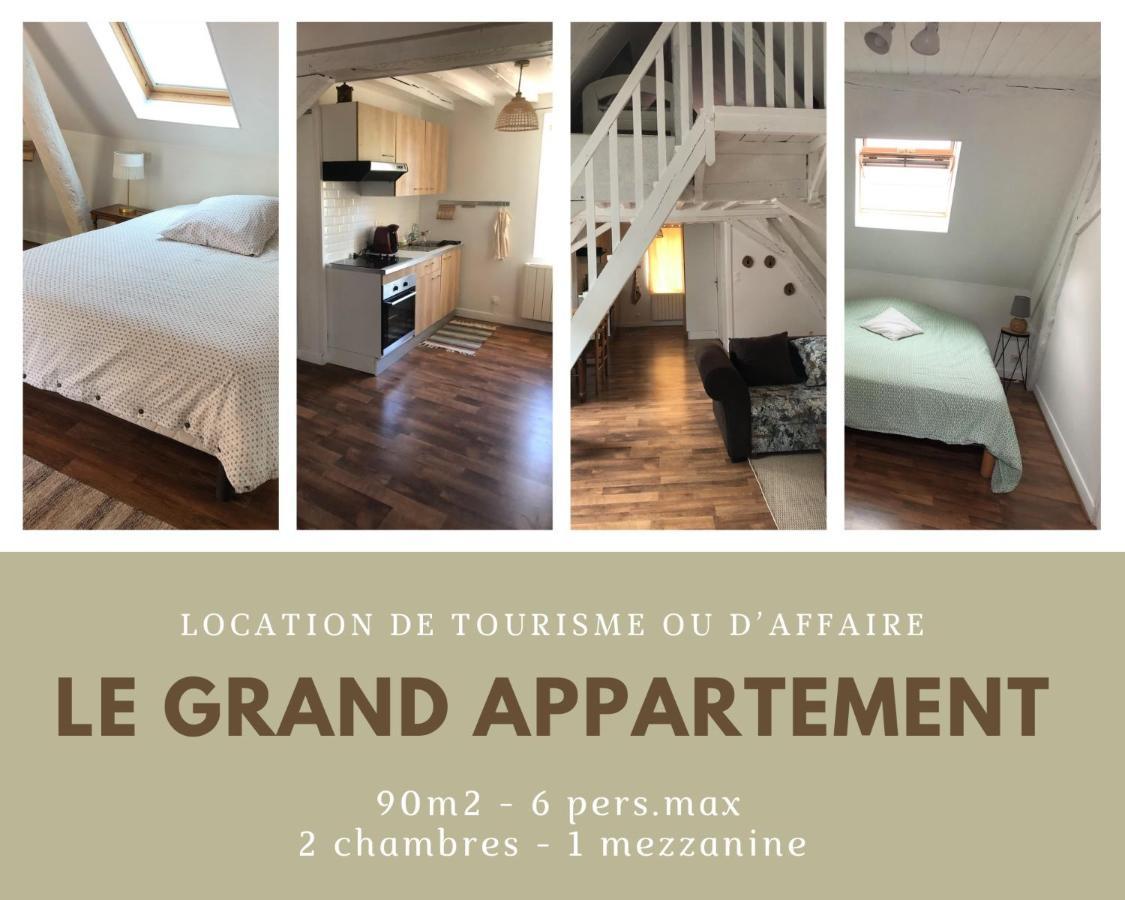 Le Grand Appartement - 90M2- 2 Chb , 1 Mezzanine - 6Pers Romorantin-Lanthenay Kültér fotó